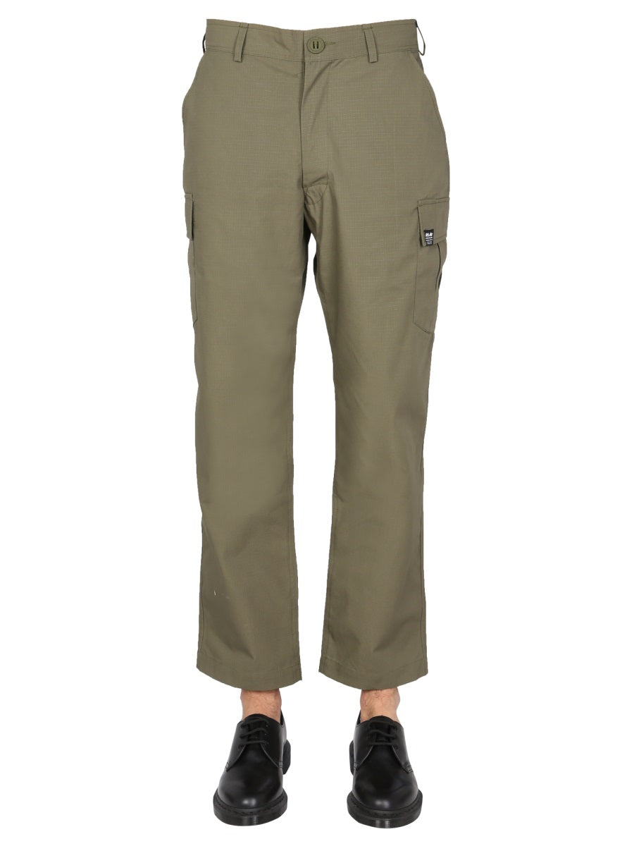 Brown Cargo Pants With Functional Design