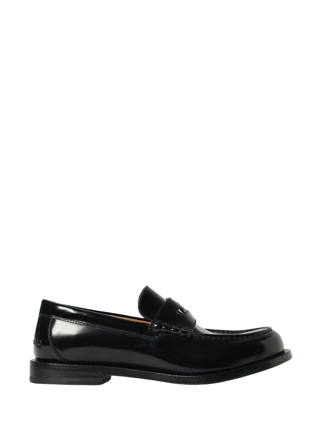 Polished Calf Leather Loafers