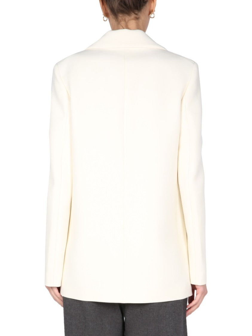 Inverted Lapel Tailored Blazer