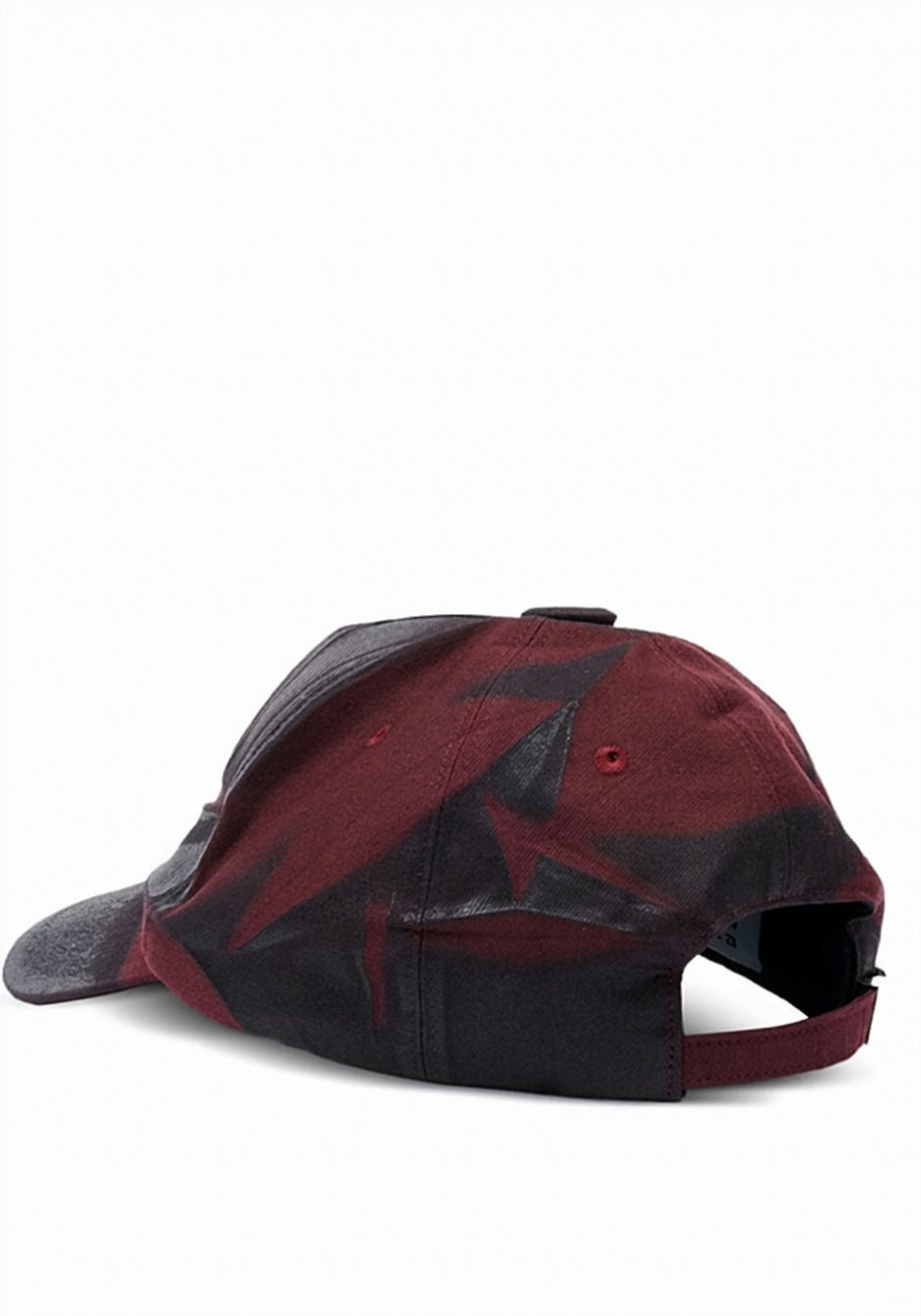 Structured Black Cotton Ball Cap