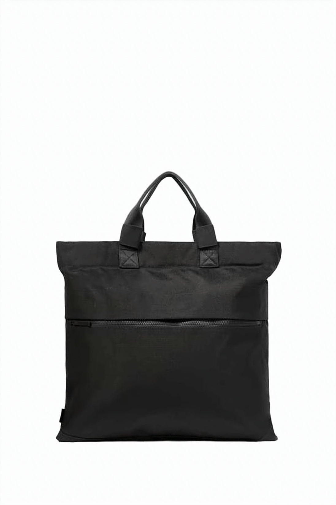 Rectangular Black Tote Bag