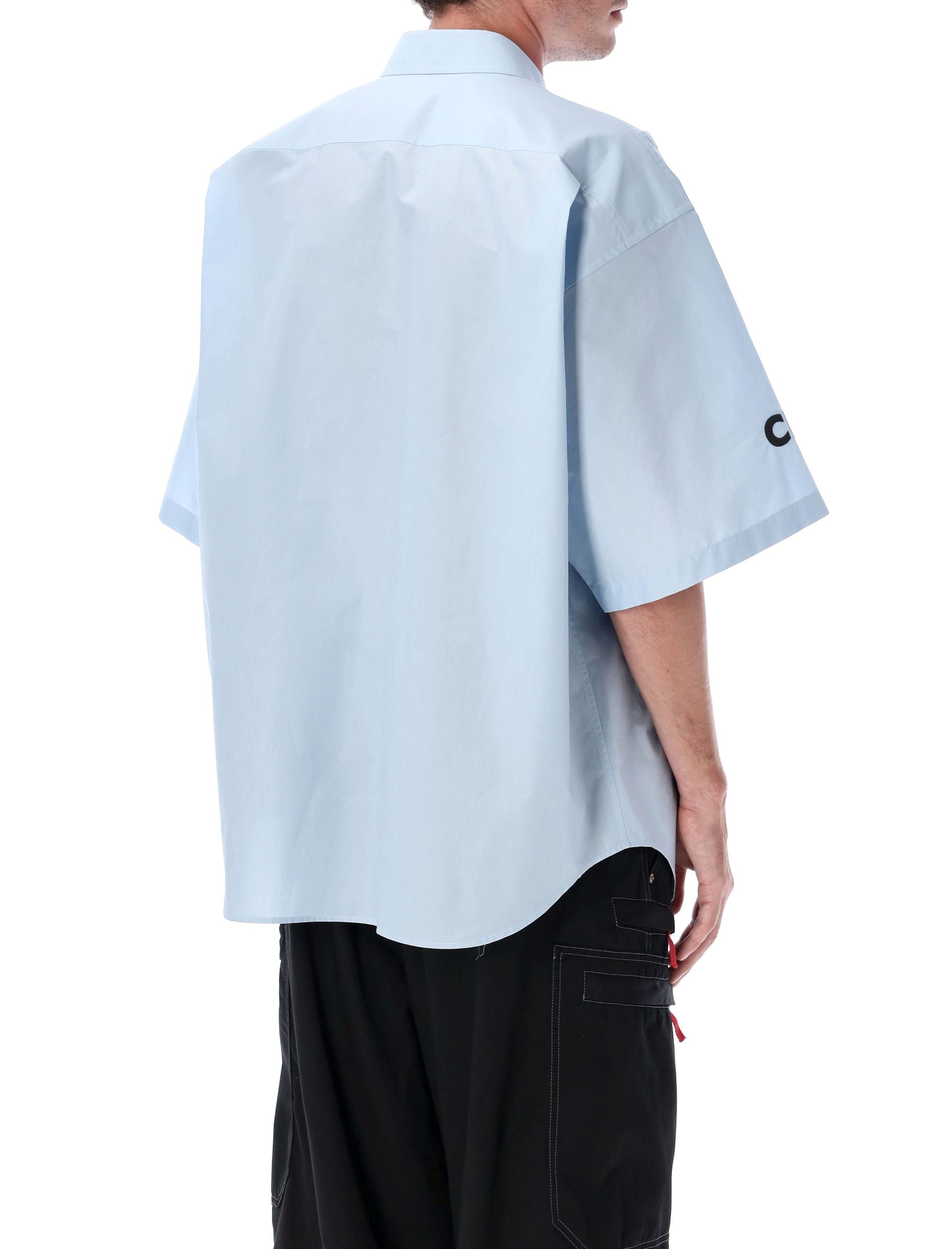 Ceo Uniform Logo Short Sleeve Oversized Shirt