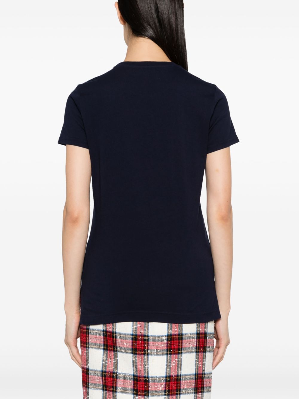 Midnight Blue Cotton Jersey T-Shirt