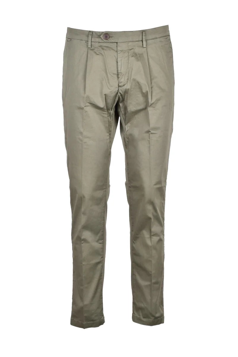 Friend Pants Cotton Stretch - Green
