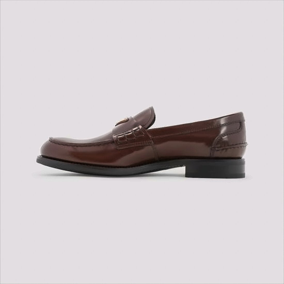 Polished Calf Leather Loafers