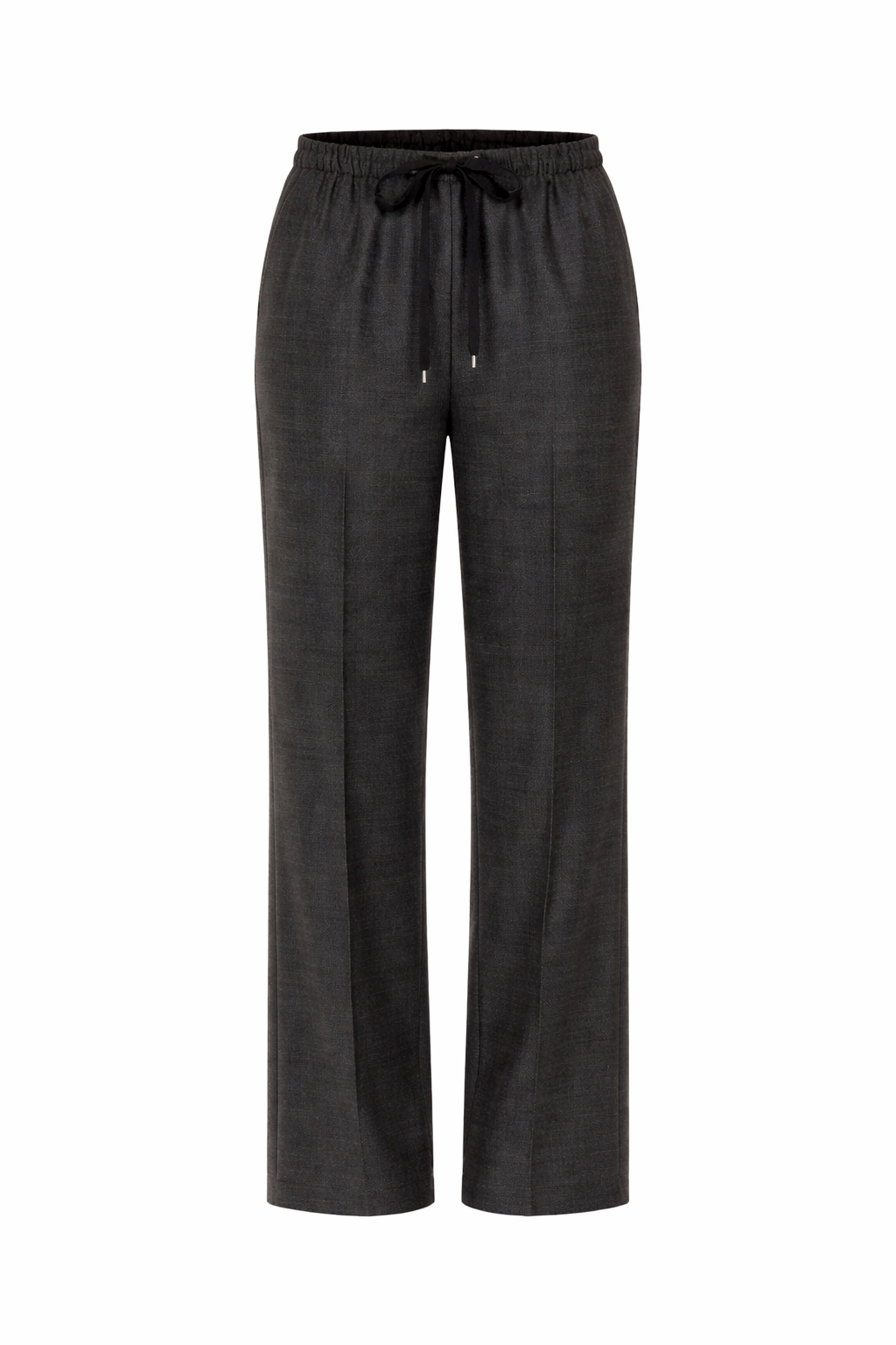 High-Rise Straight-Leg Pants