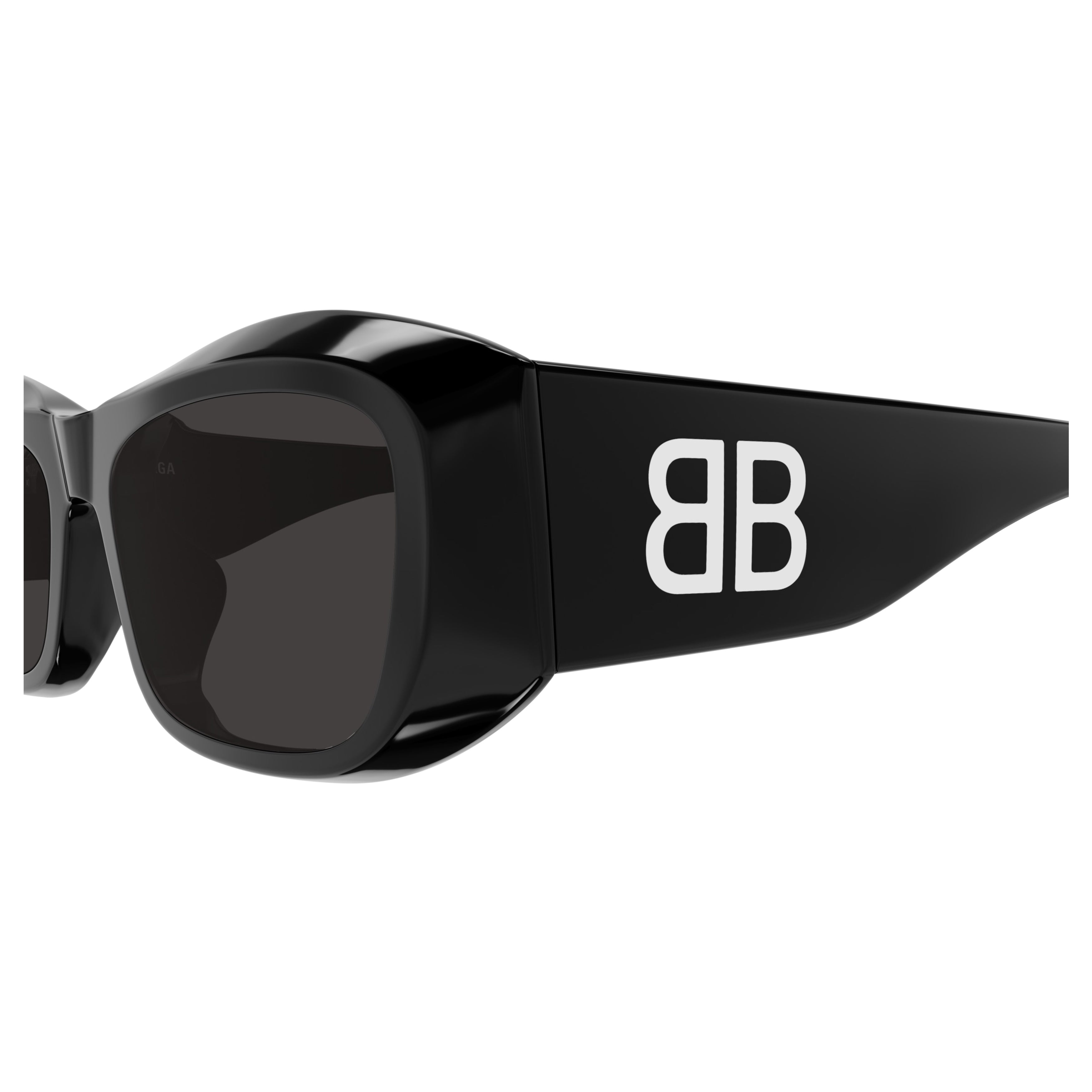 Bb0397sa Bold Rectangular Frame Sunglasses