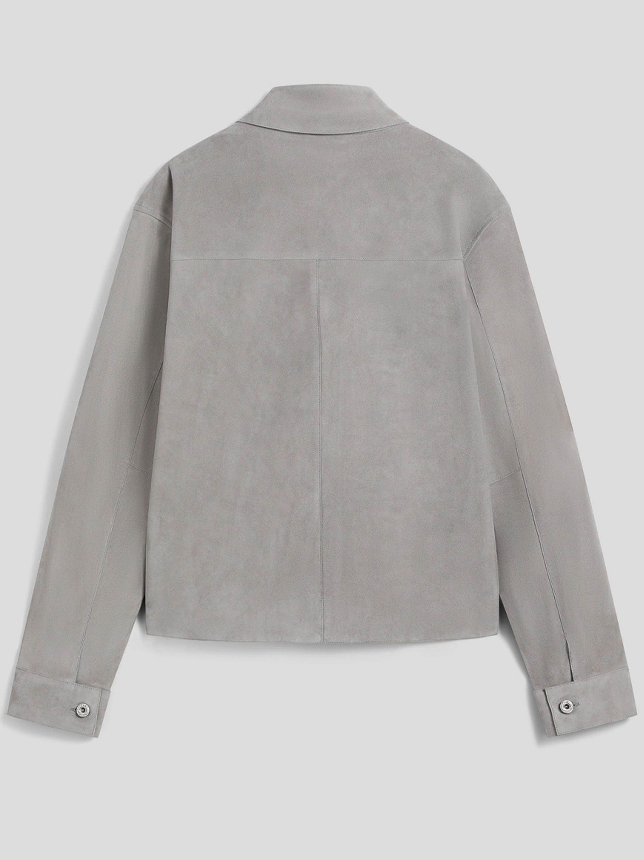 Gioele Cropped Suede Like Texture Jacket