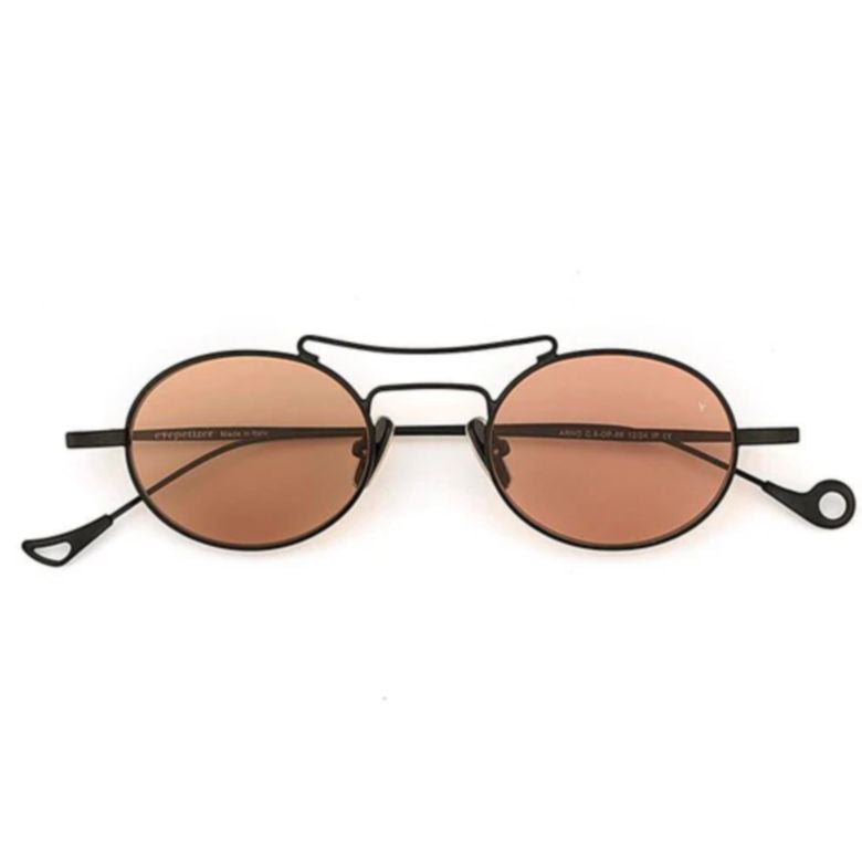 Arno C.6-68 Oval-Shaped Sunglasses with Double Bridge