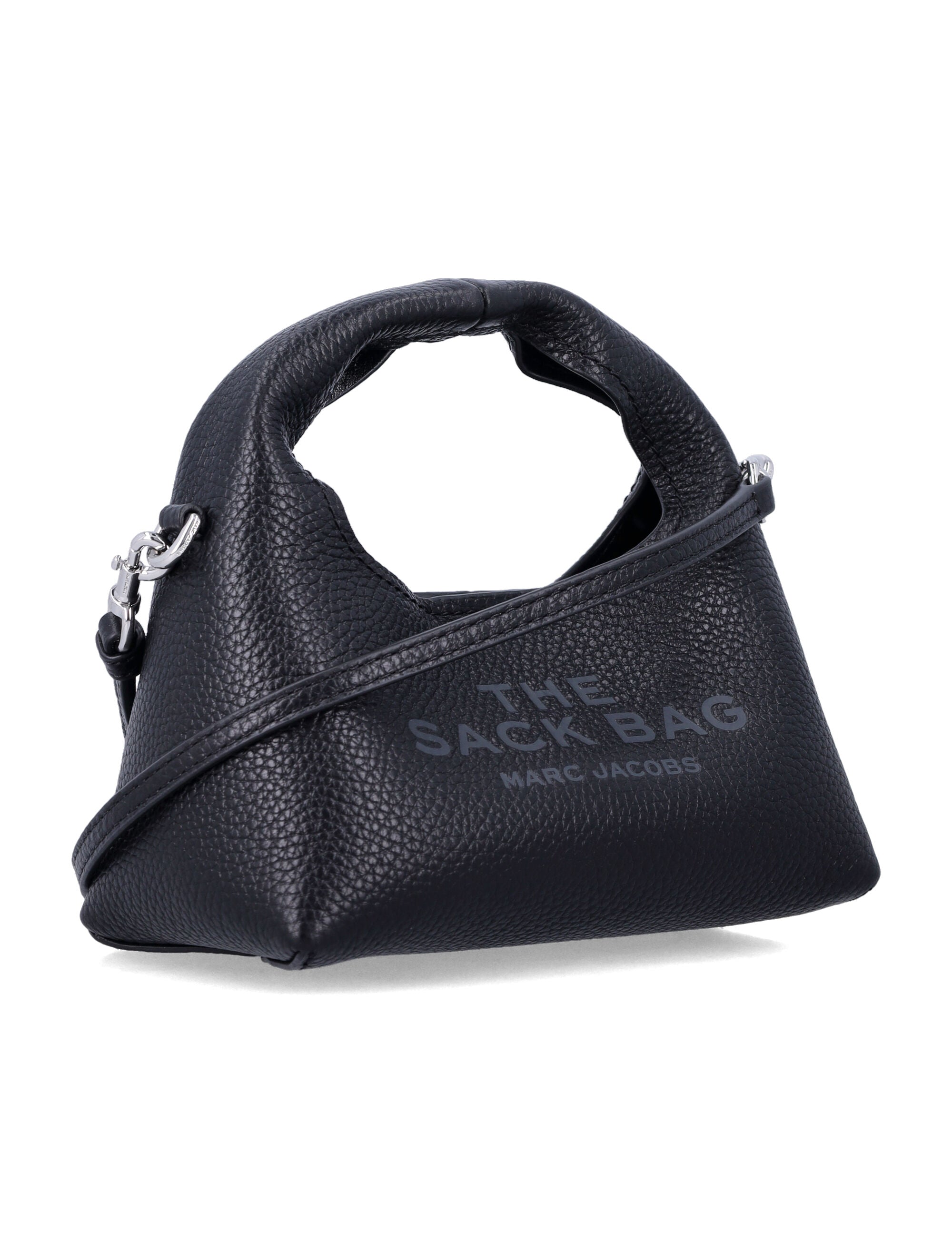 The Micro Crossbody Sack Bag In Full-Grain Leather