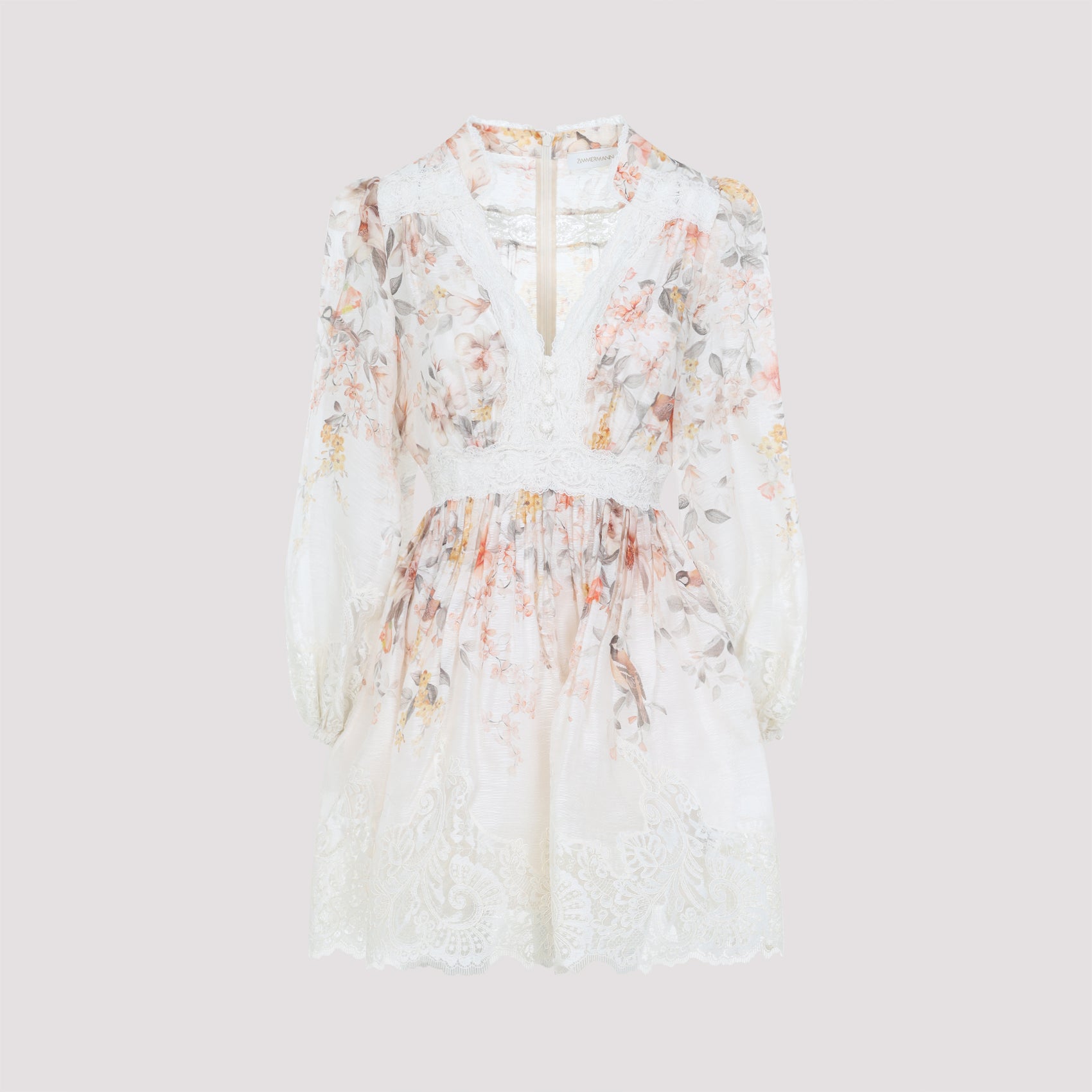 Floral Print Mini Dress