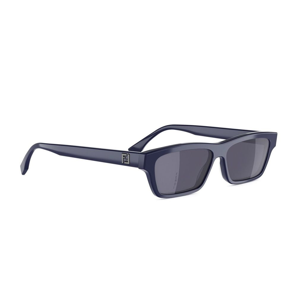 Fe40199I Ff Squared Rectangular Glasses