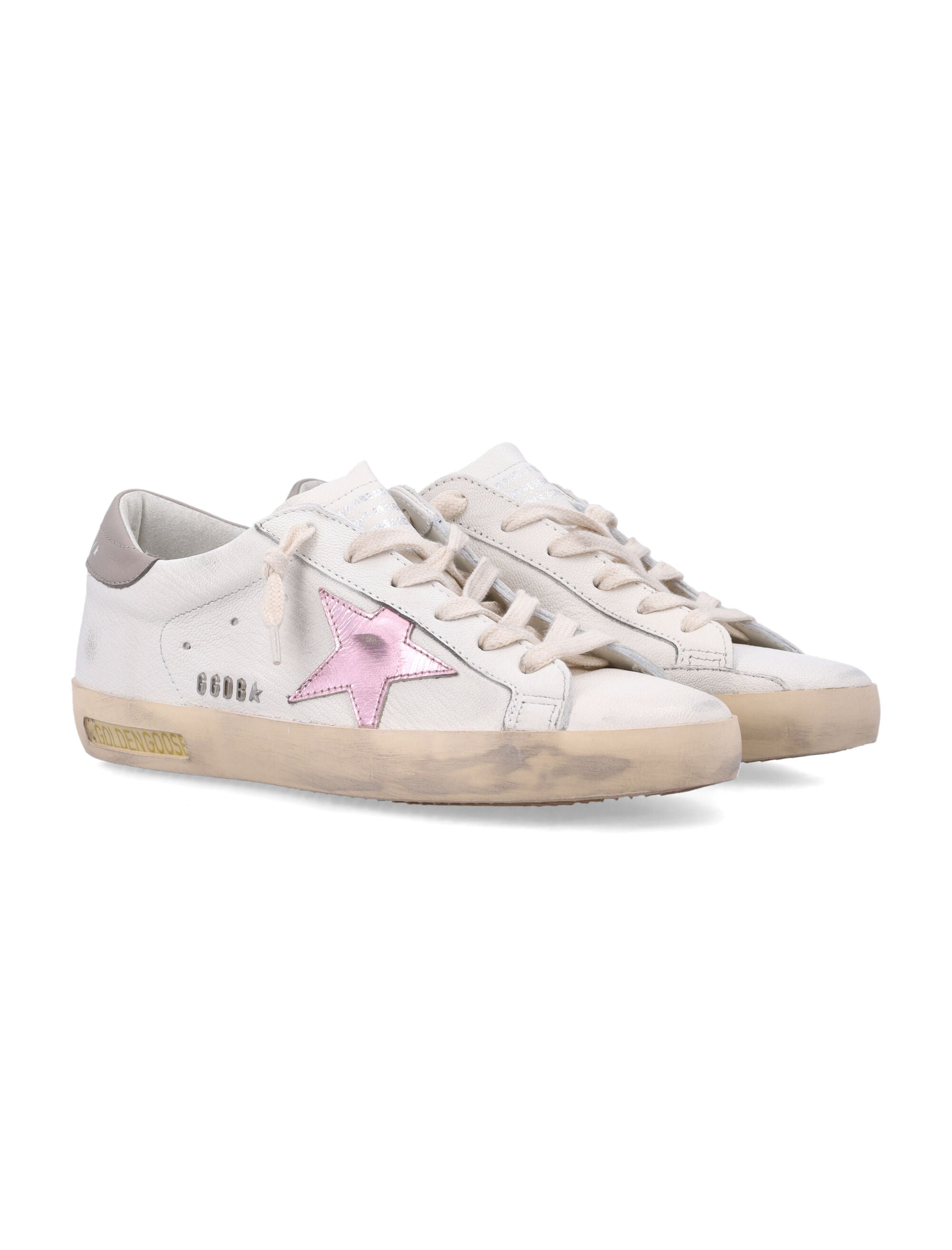 Golden Goose Super-Star White Nappa Woman's Sneakers