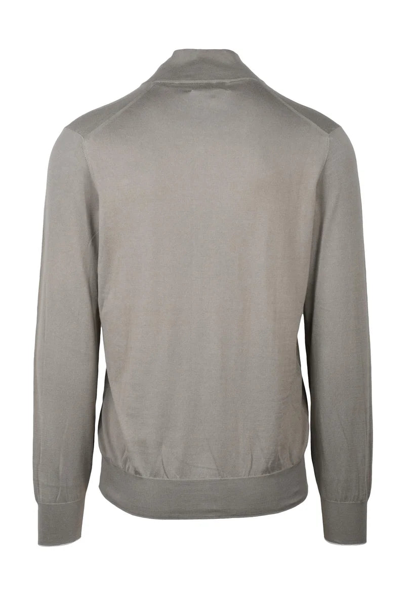Zip Cardigan - Grey
