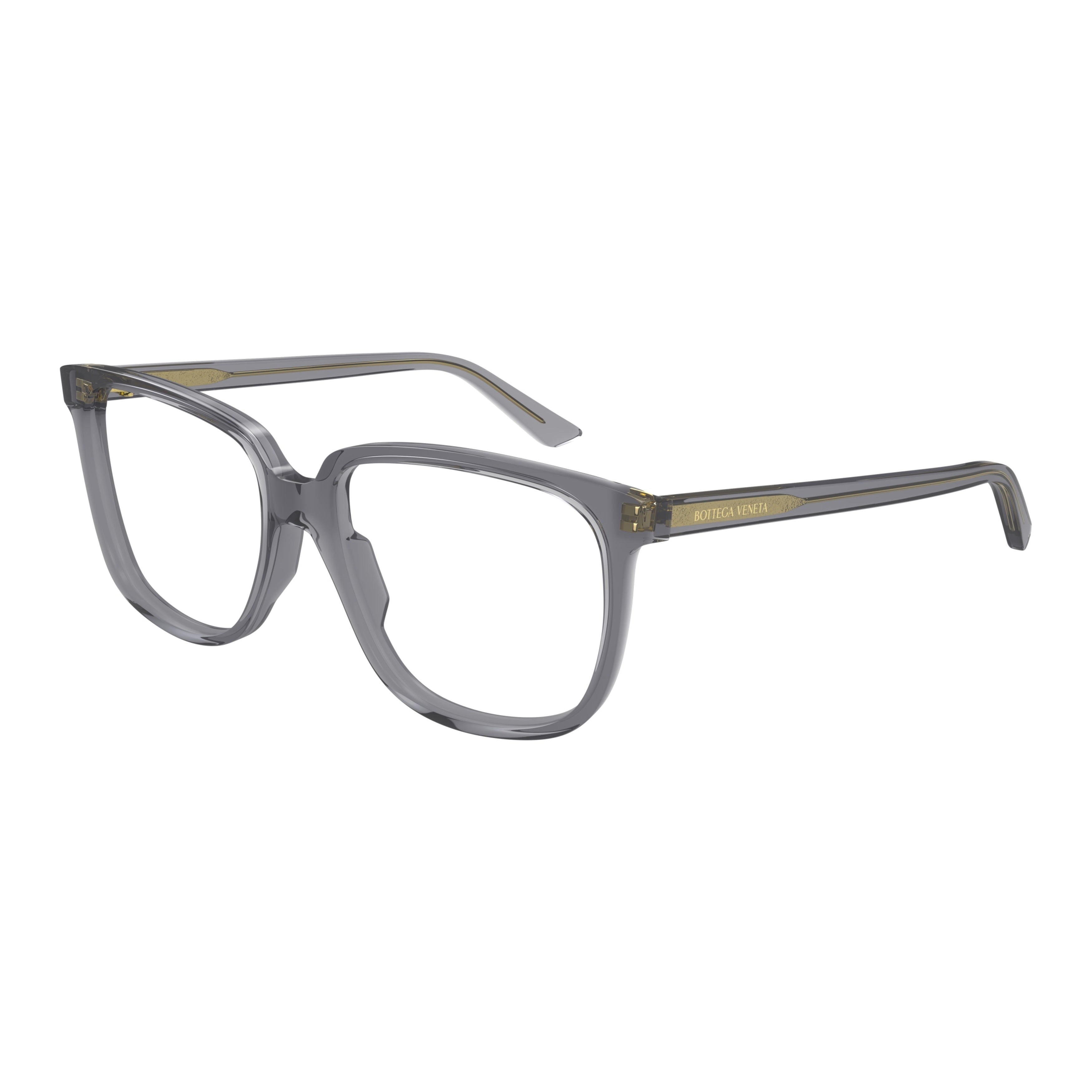 Bv1315o Translucent Grey Square Frame Eyeglasses