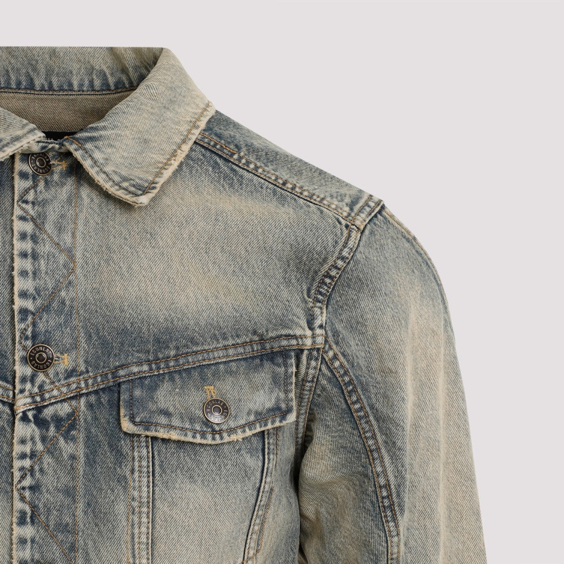 Blue Cotton Denim Jacket