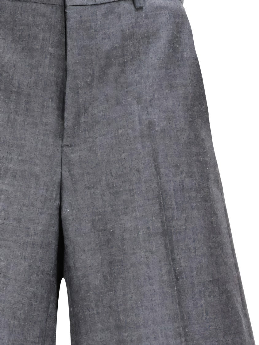 Tailored Grey Shorts