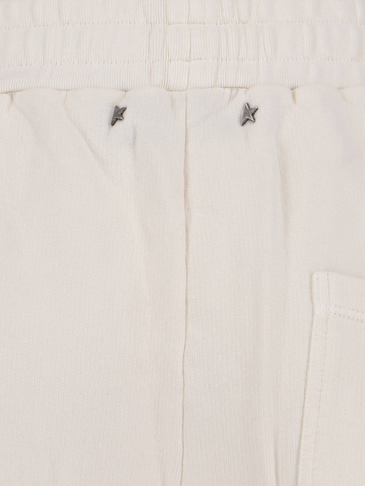 Wide-Leg Cotton Sports Pants