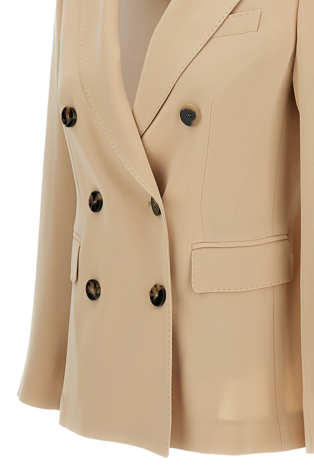Double-Breasted Tailored Blazer