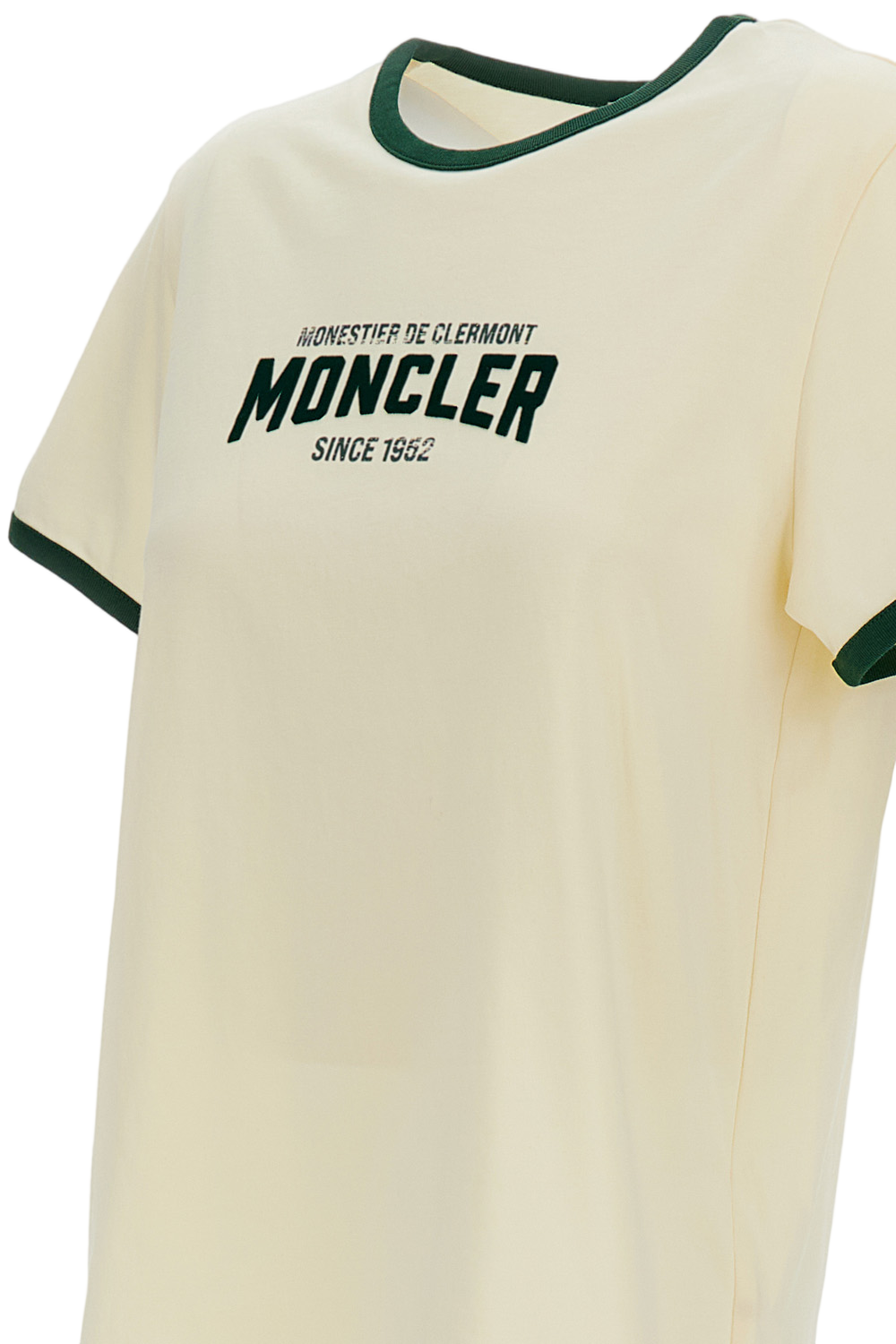 White Cotton Short-Sleeve T-Shirt