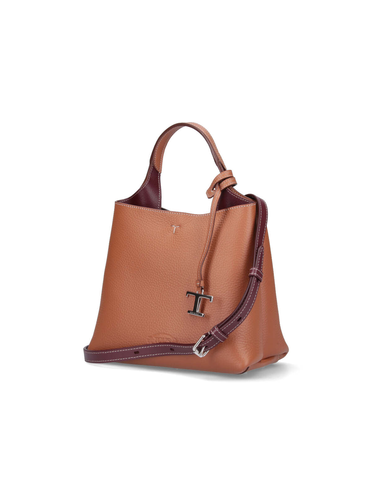 Tod'S Logo Handbag – Brown