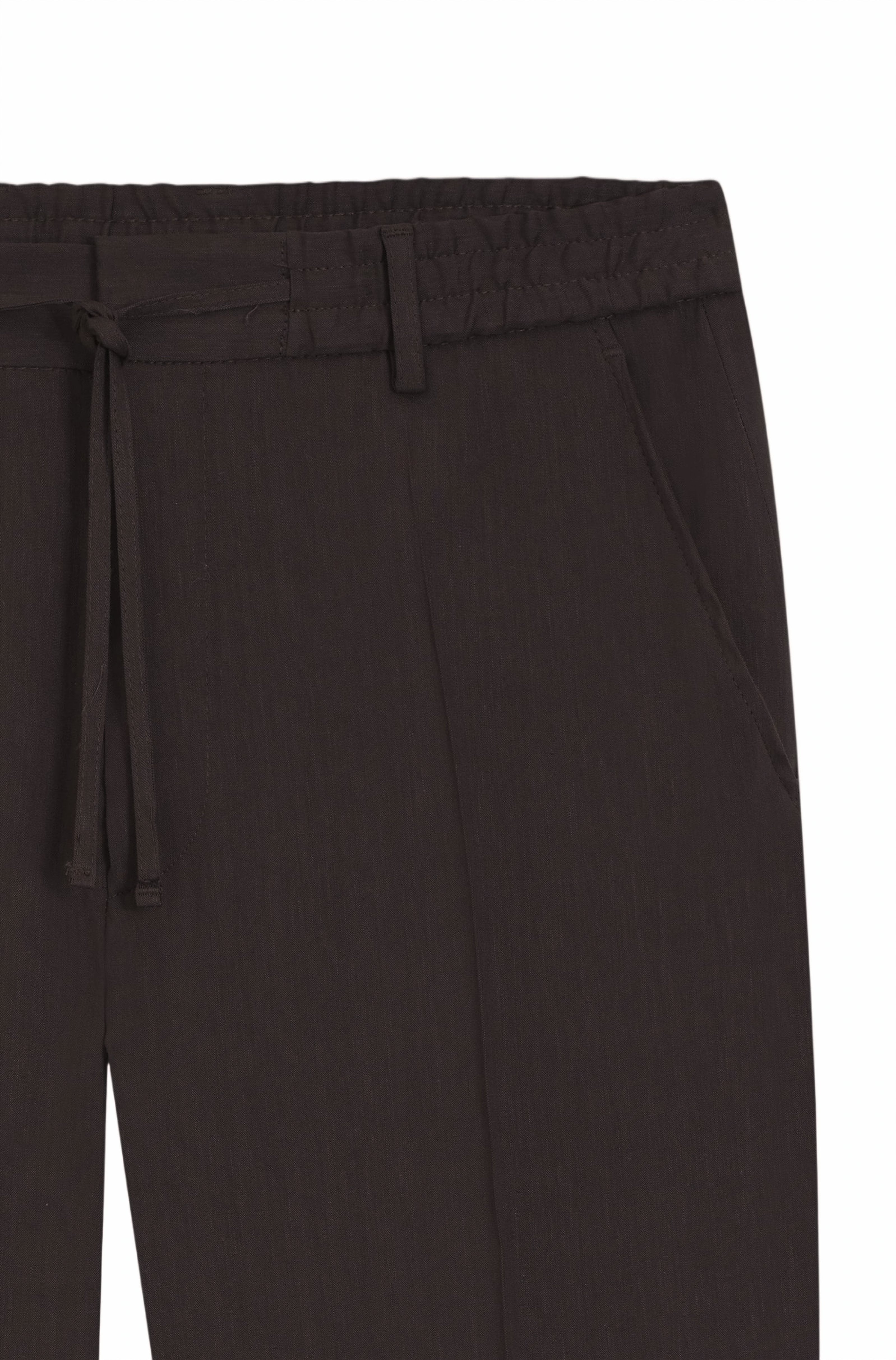 P Perin Tapered Fit Mid Trousers