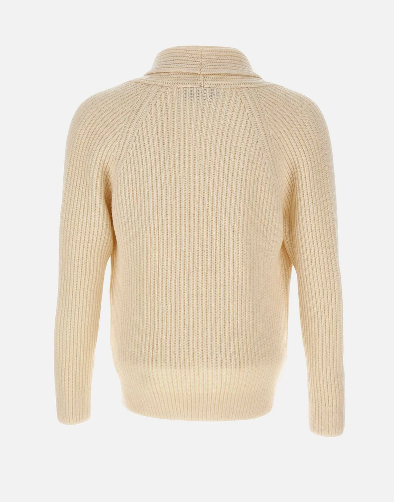 Double-Breasted Shawl Collar Cardigan