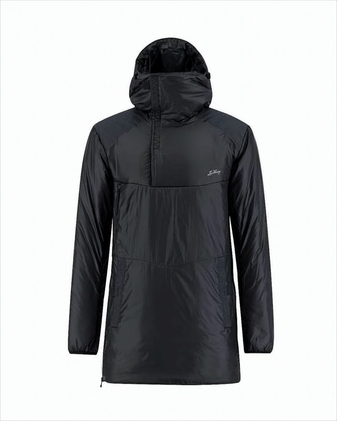 Minimalist Black Casual Jacket with High Collar