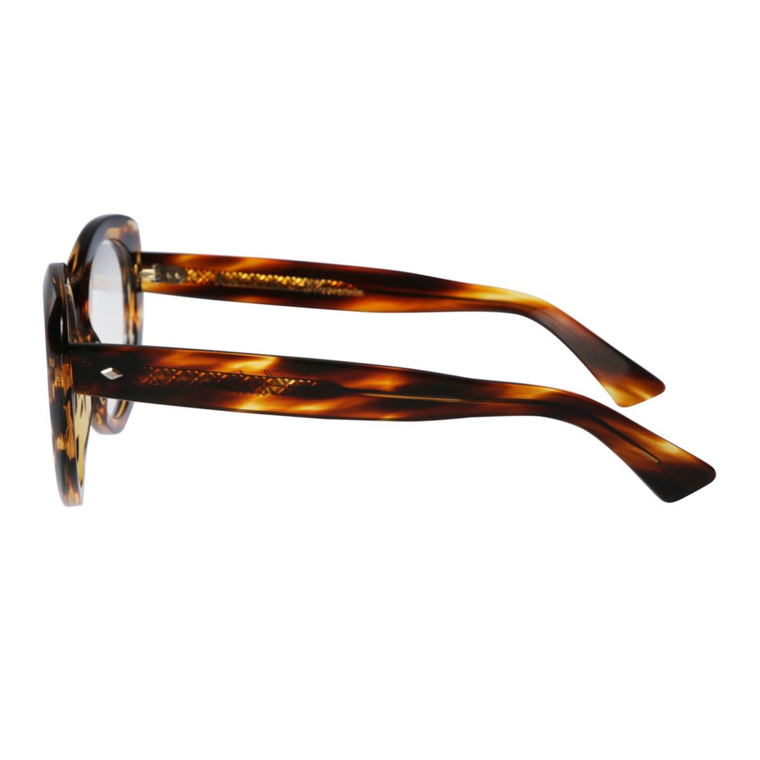 Sophia Glamour Tortoiseshell Frame Eyeglasses with Vintage-Inspired Design