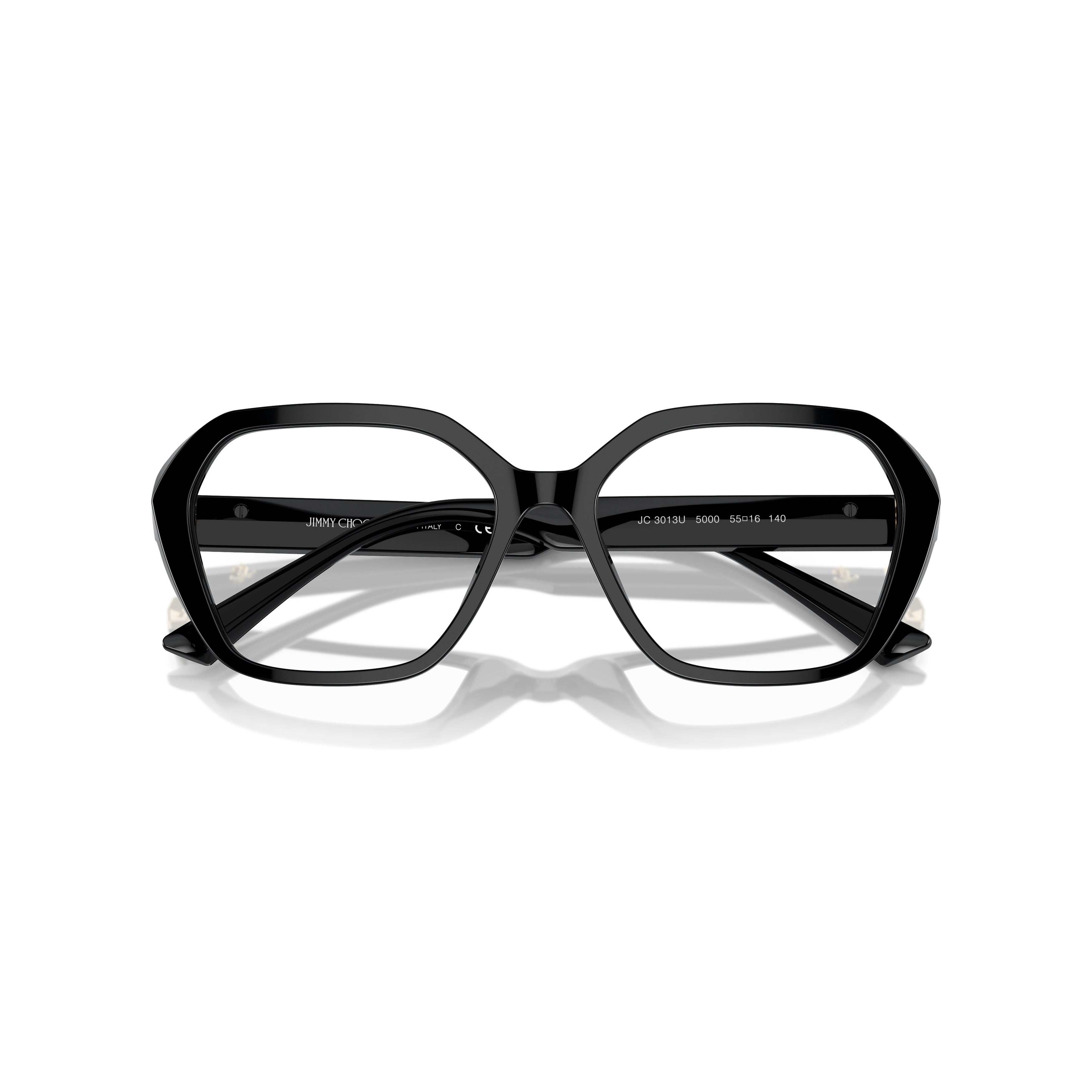 0jc3013u Oversized Geometric Frame Eyeglasses
