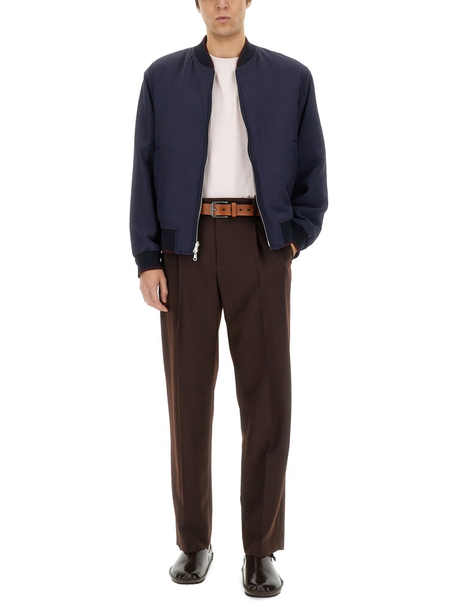 Reversible Jacket With Lightweight Fabric Blend