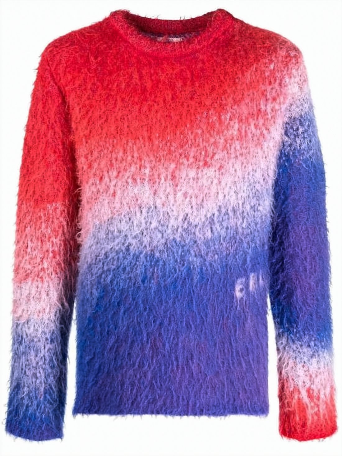 Gradient Mohair Blend Sweater