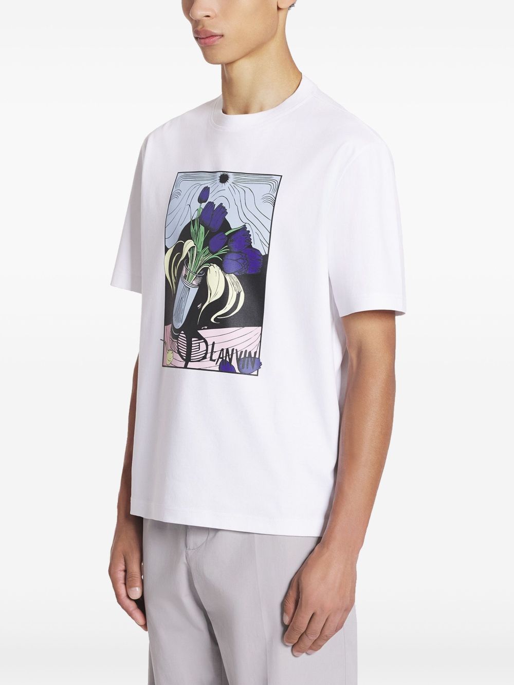 Crew Neck Graphic T-Shirt