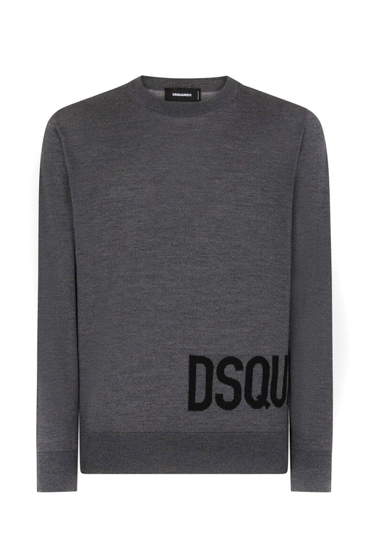 Grey Wool Sweater