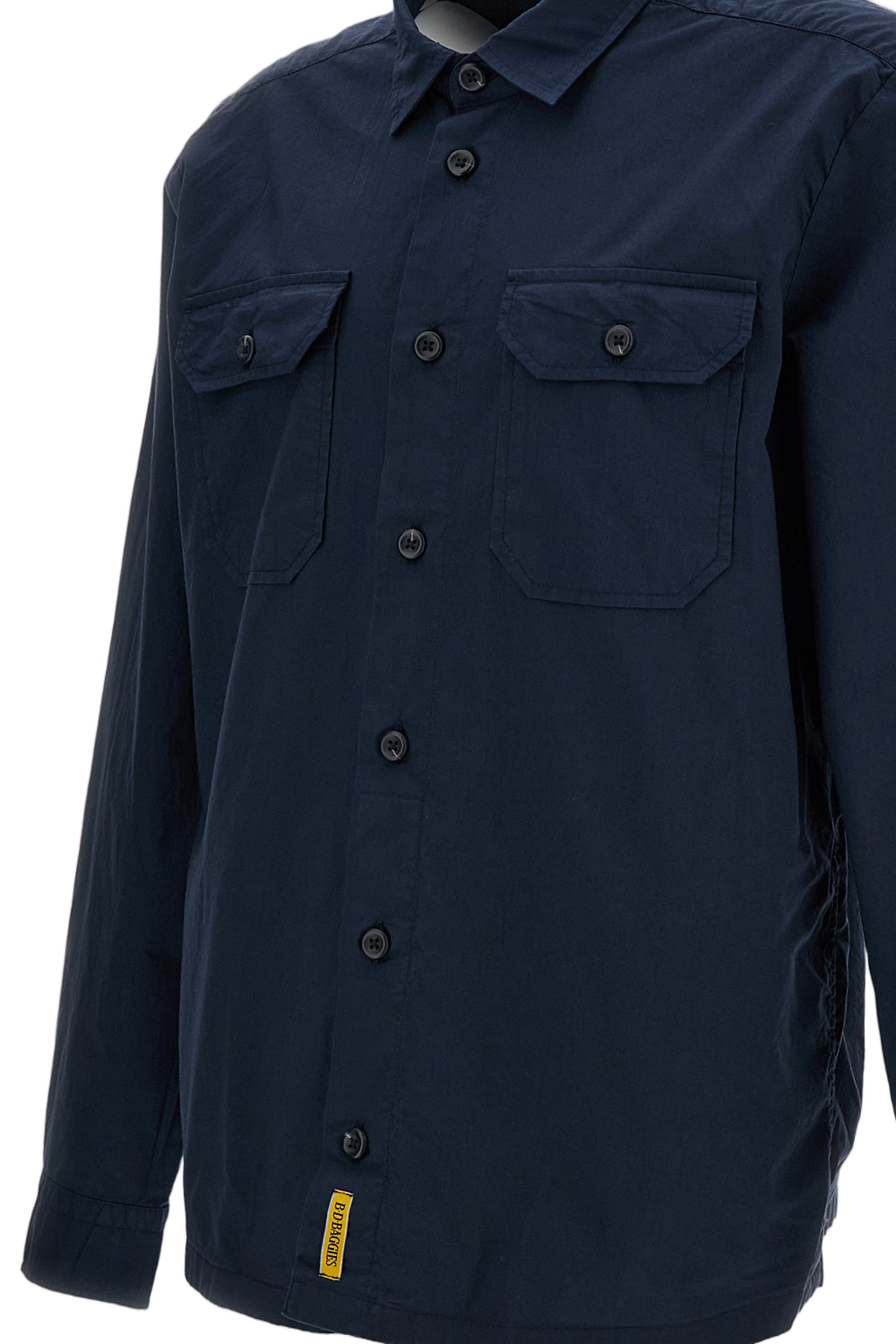 Boxy Cut Long-Sleeve Workwear Shirt
