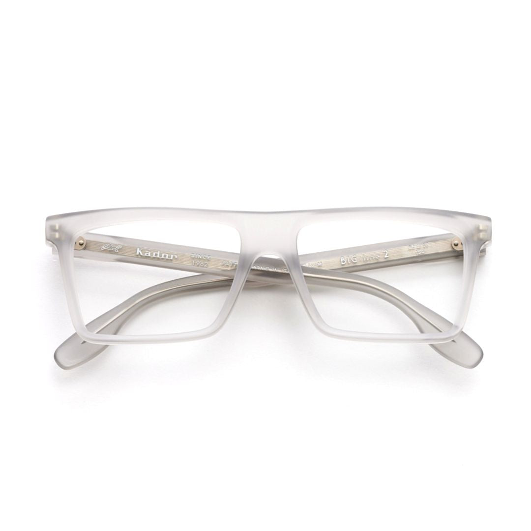 Big 2 Translucent Matte Rectangular Sunglasses