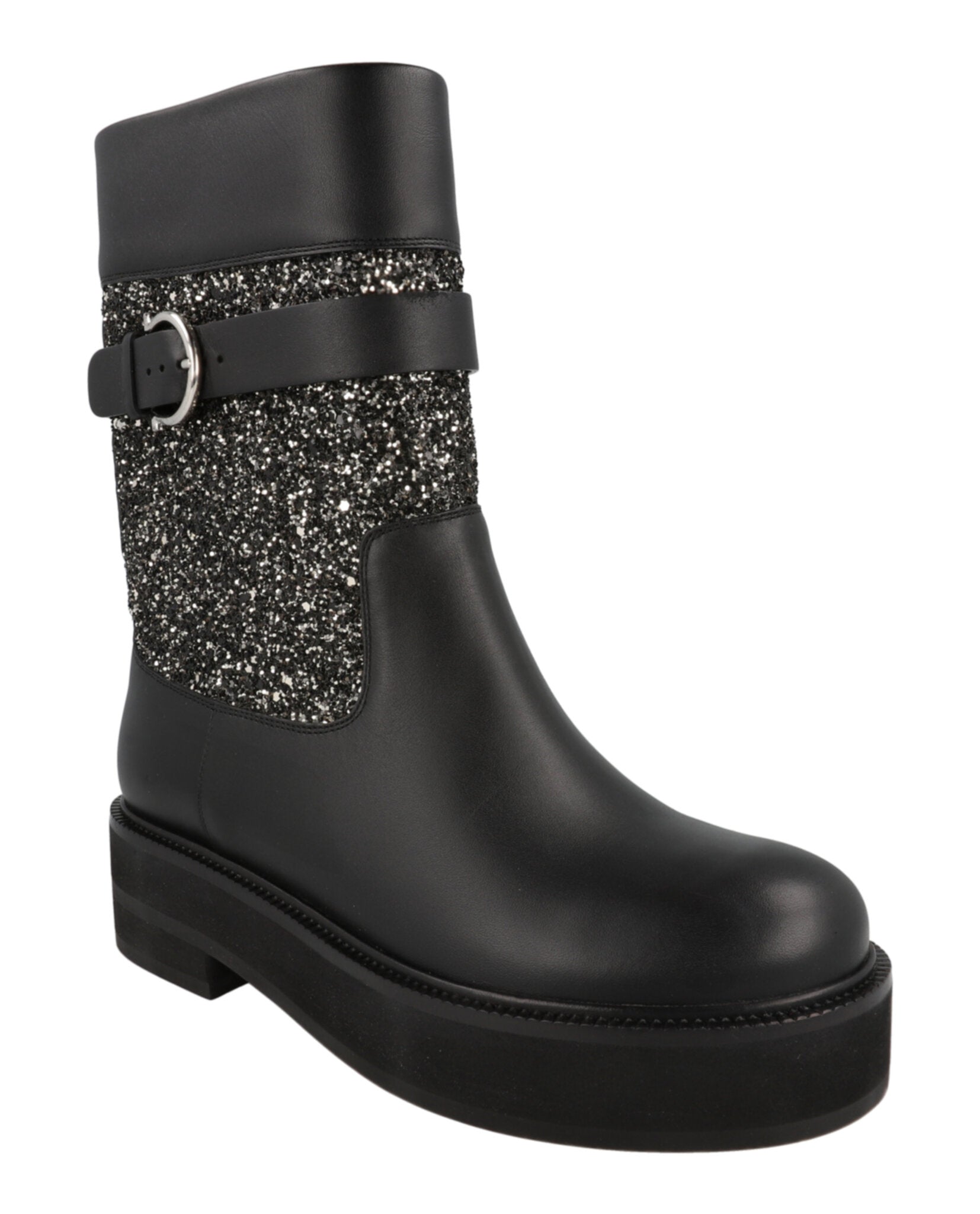 Ean Glitter Ankle Boots