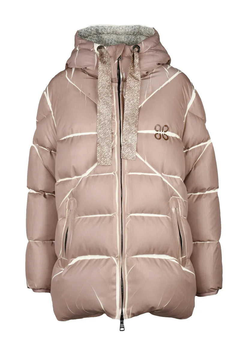 Patty Down Jacket with Zip - Beige