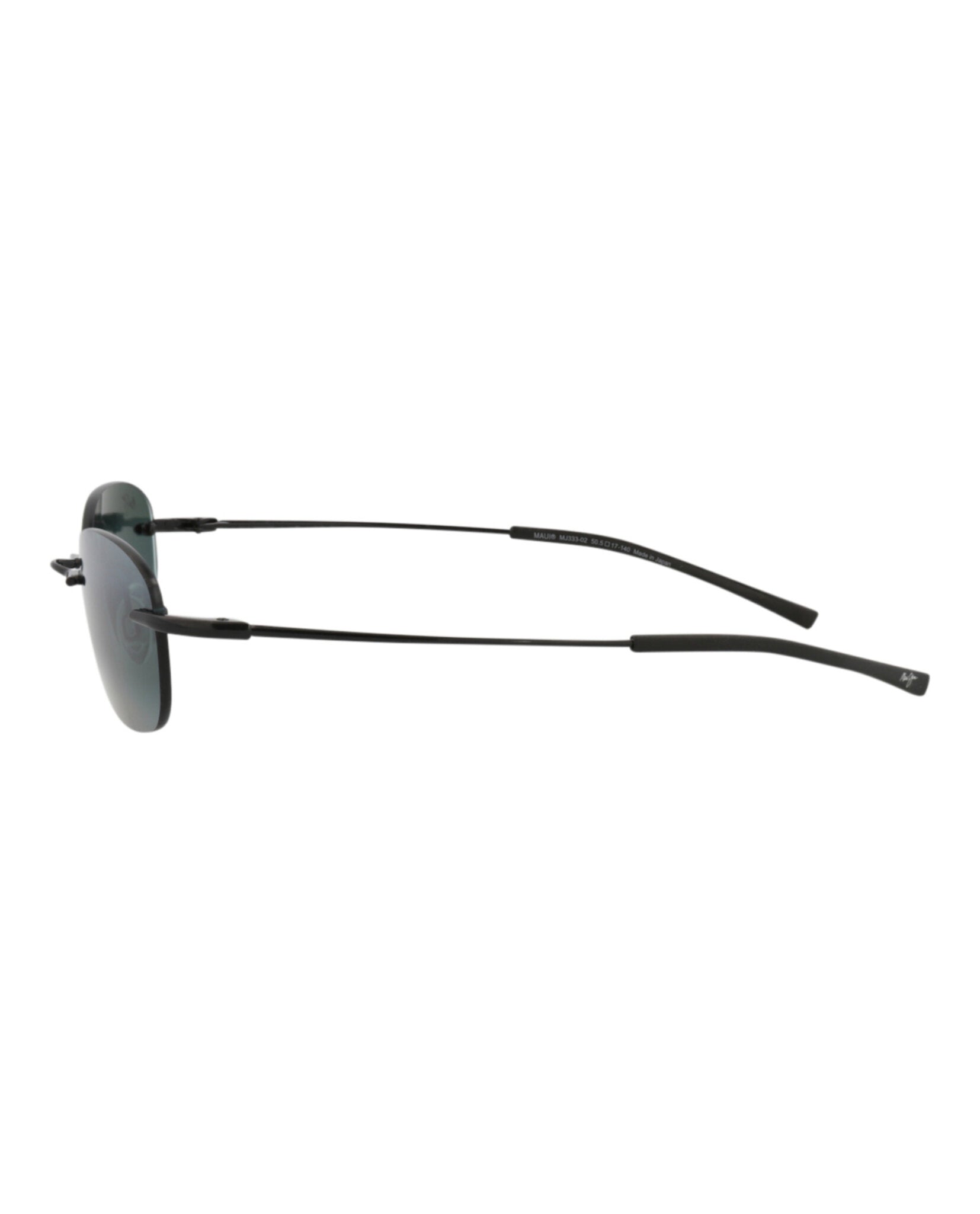 Round-Frame Memory Metal Sunglasses