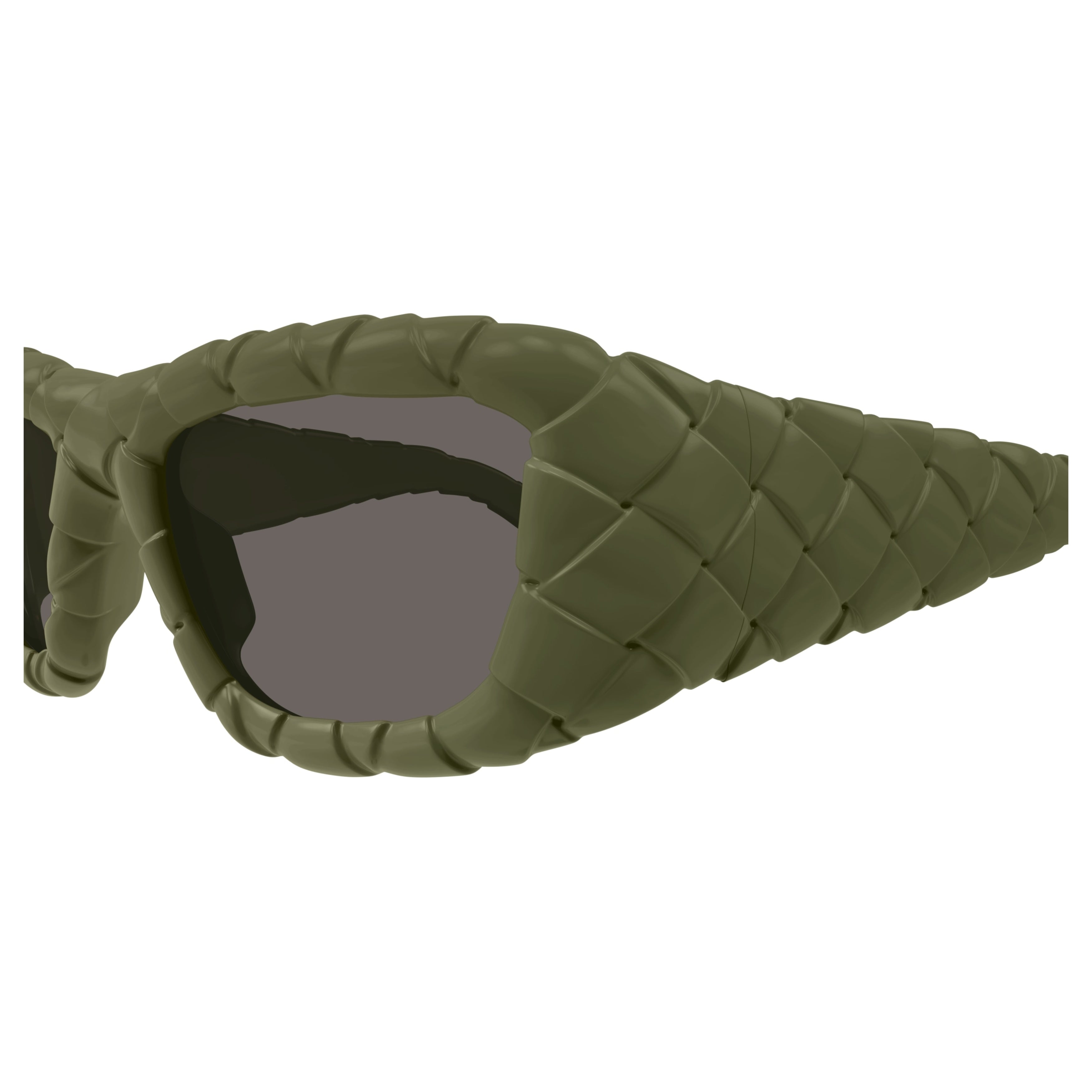 Bv1303s Oversized Textured Rectangle Sunglasses