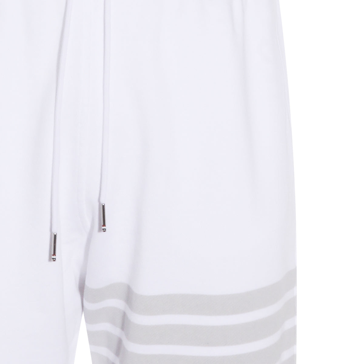 Casual Trousers with Subtle Horizontal Stripes