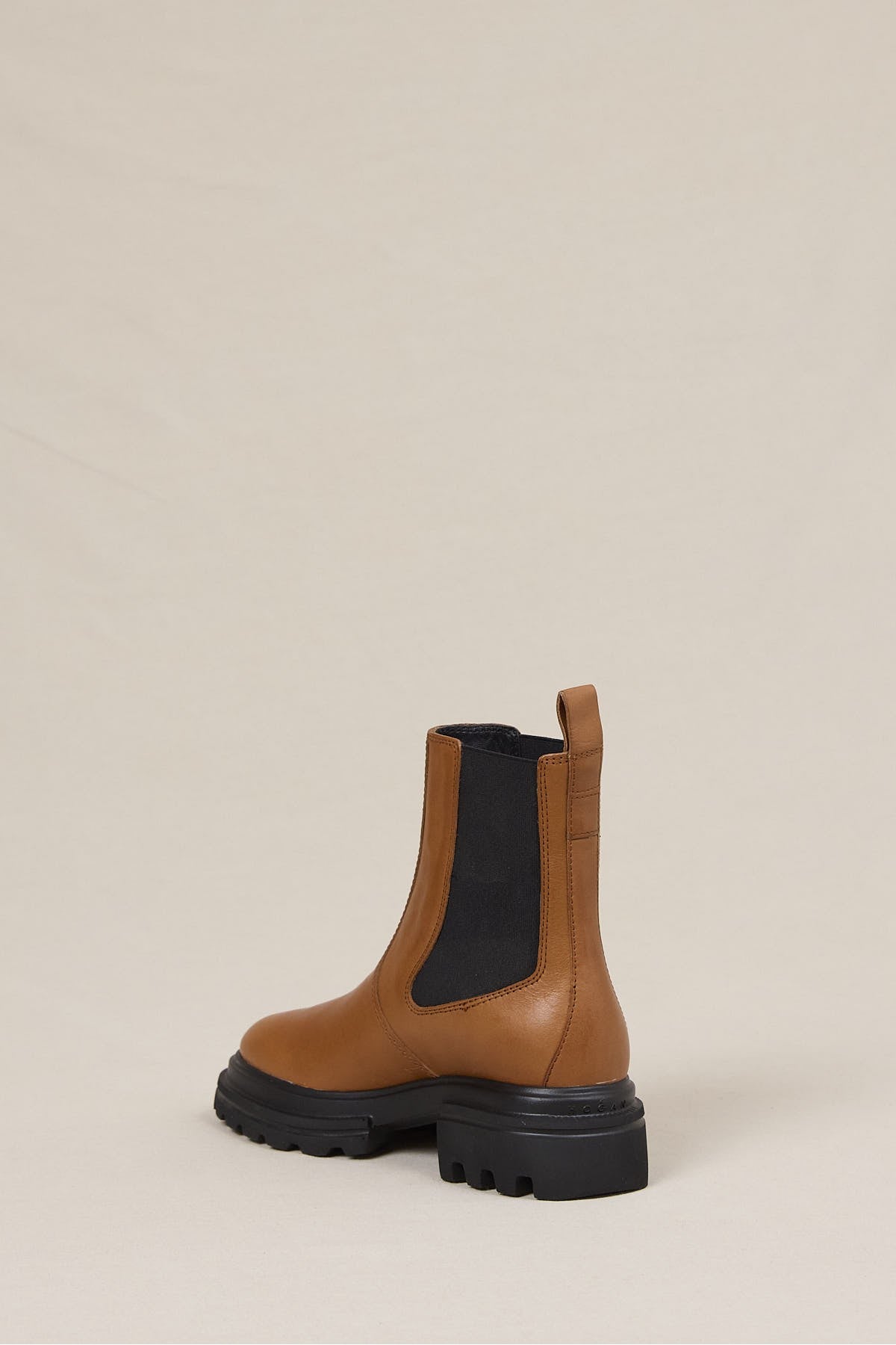 Brown Calfskin Ankle Boots