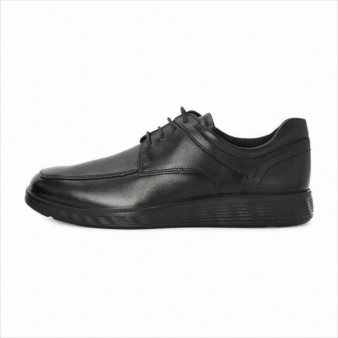 Lace-Up Shoes with Smooth Cowhide Leather Upper