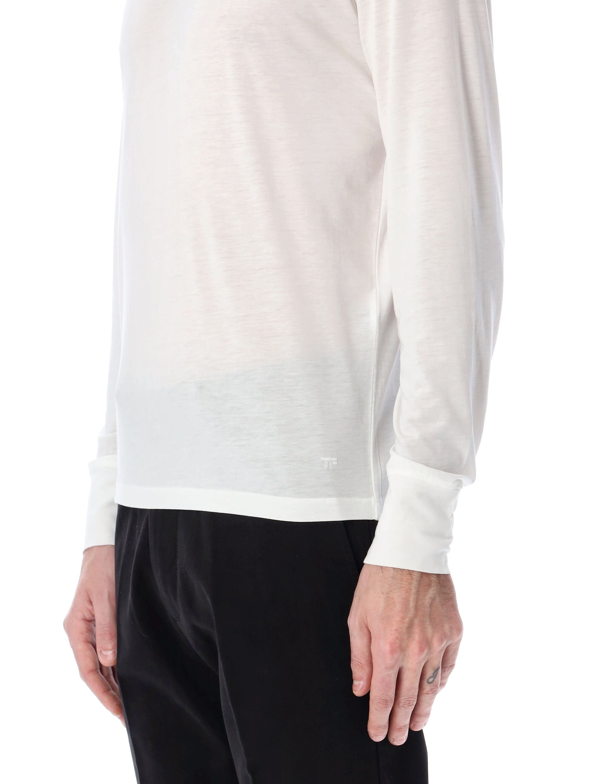 Long Sleeve T-Shirt With Fitted Cuffs