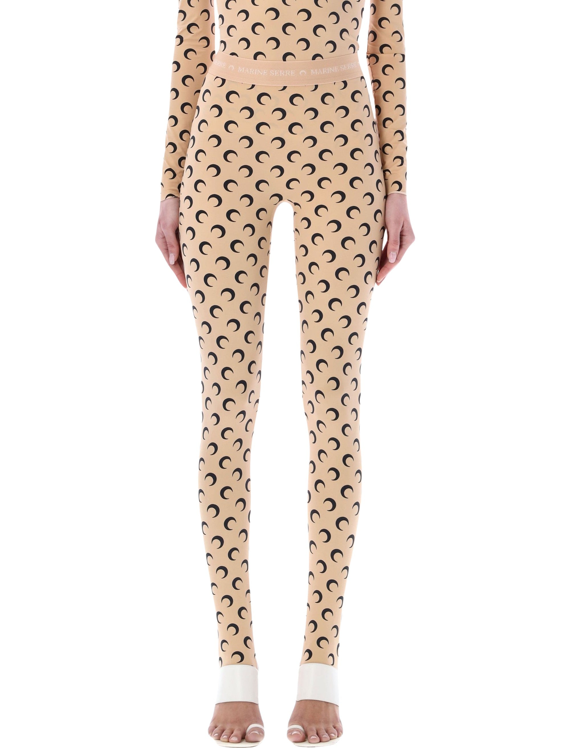 All-Over Moon Print Leggings