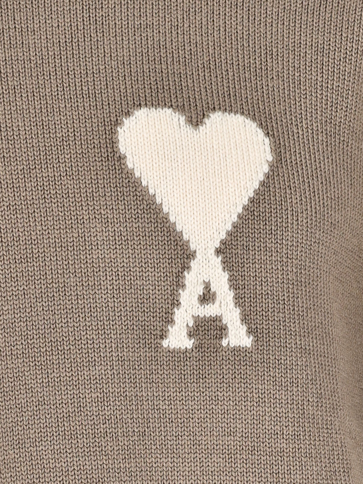 Beige Ami De Coeur Cotton Sweater
