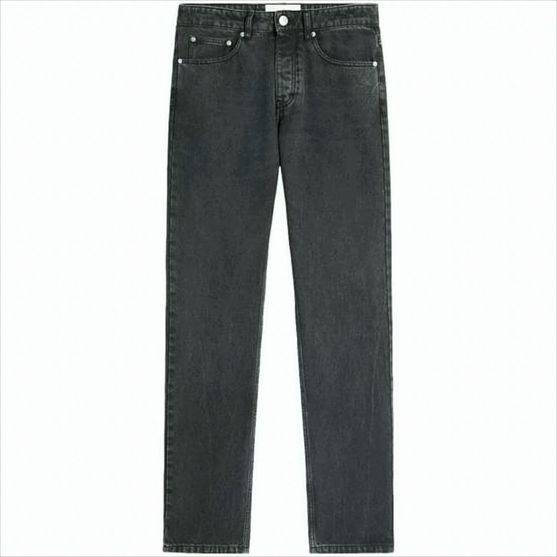 Straight-Leg Denim Pants With Timeless Design
