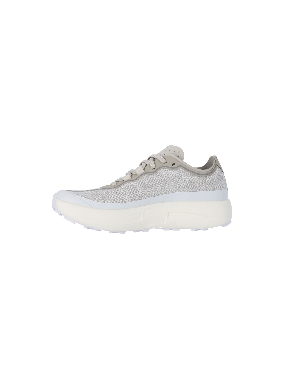 Grey 005 W Perforated Fabric Sneakers