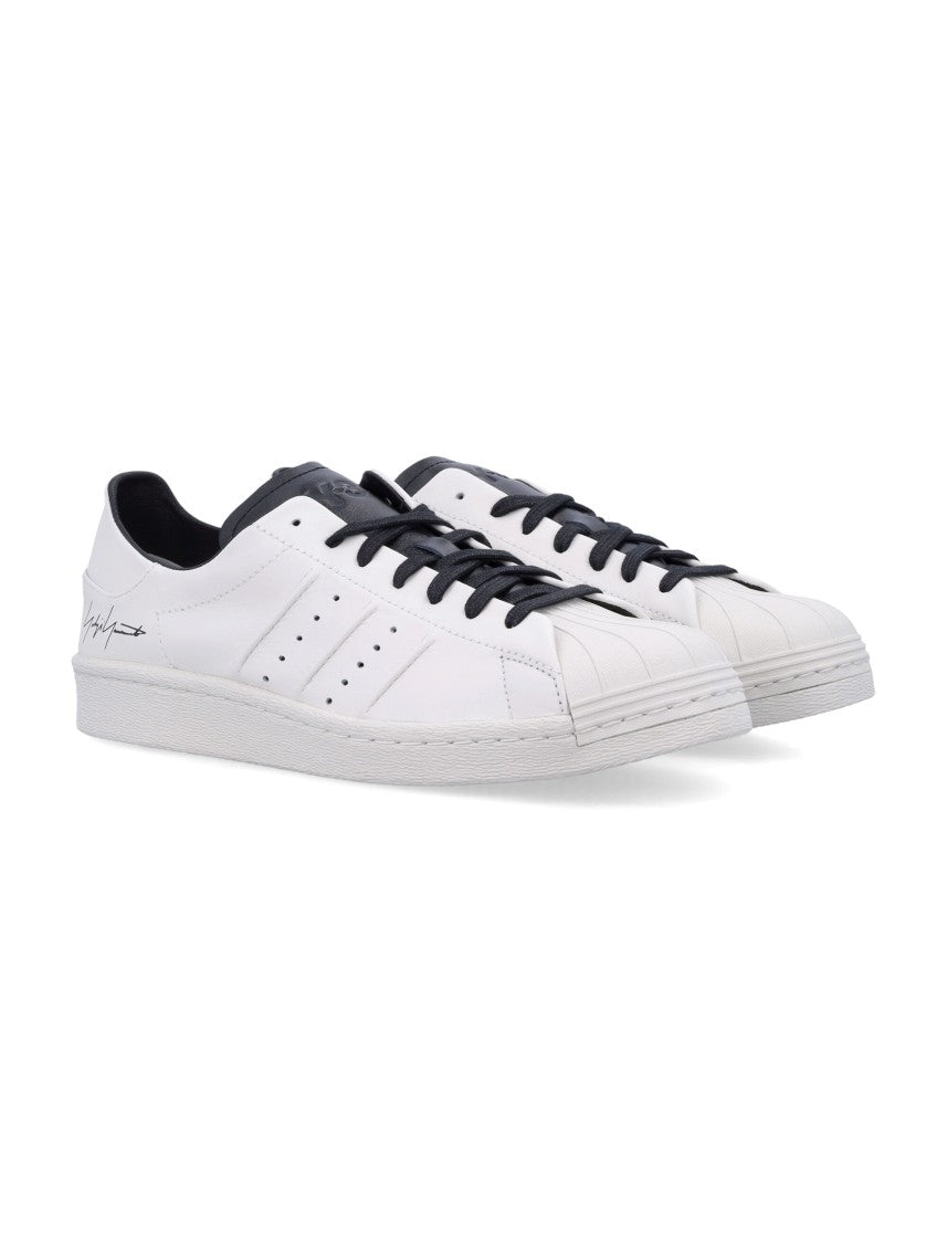 Premium Leather Sneakers With Rubber Shell Toe