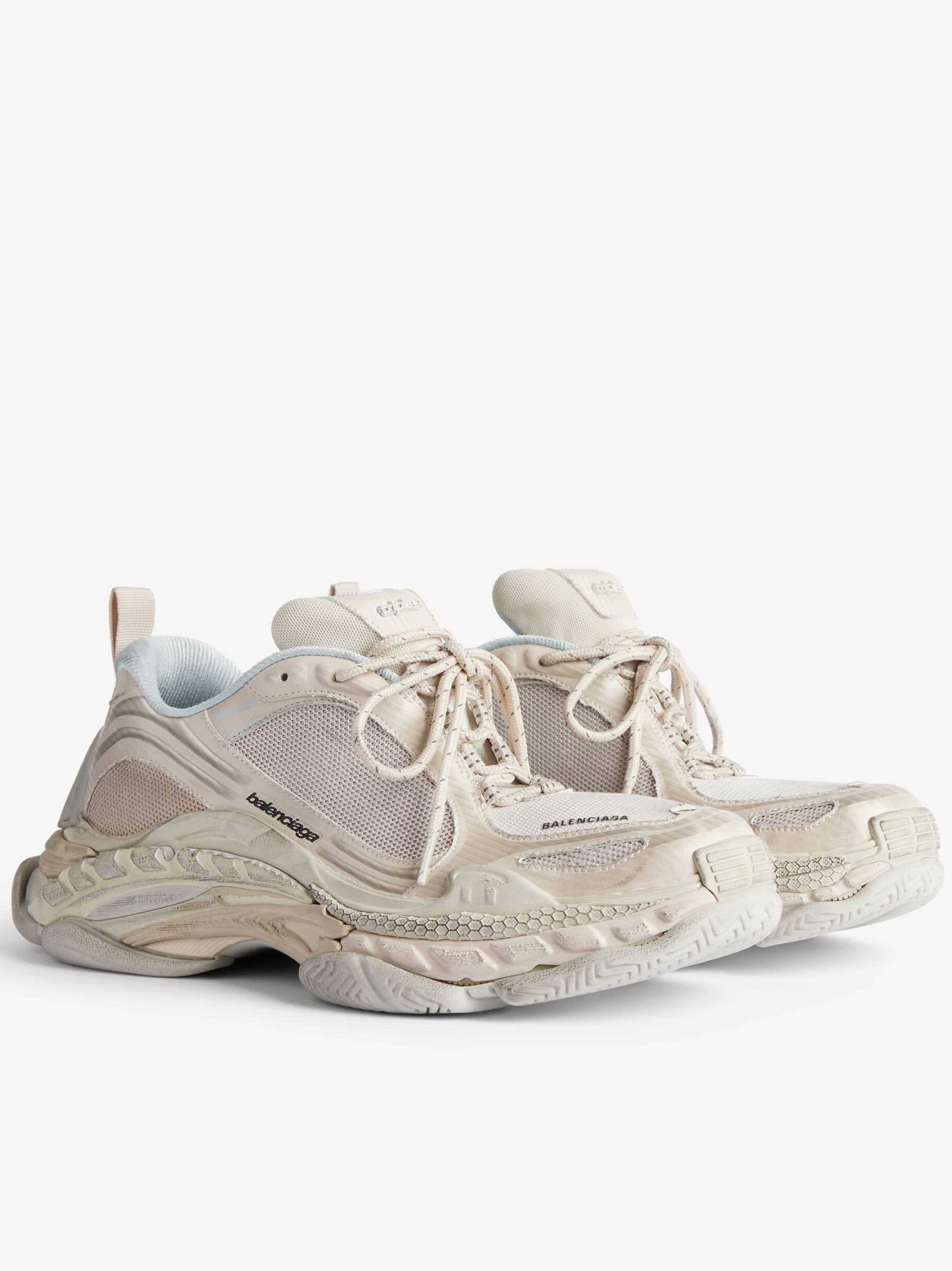 Neutral Triple S 2 Chunky Sneakers